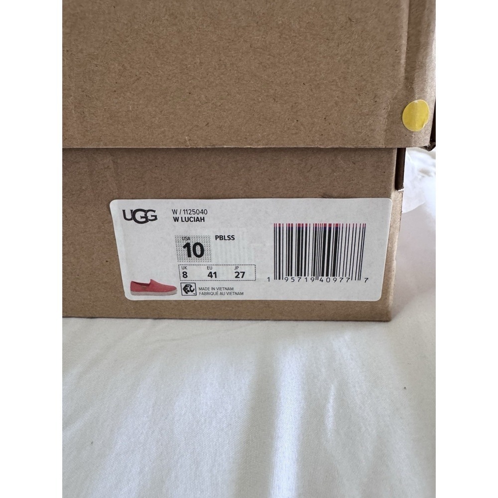 New UGG WOMEN LUCIAH SLIP-ON Women's Size 10 1125040 W LUCIAH PBLSS - Picture 8 of 10